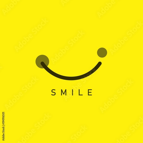 Smile Vector Template Design