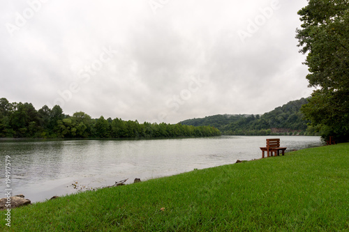 Park on the banks of a river - Tennessee