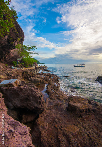 Daylight carocok beach from West Sumtra - Indonesia