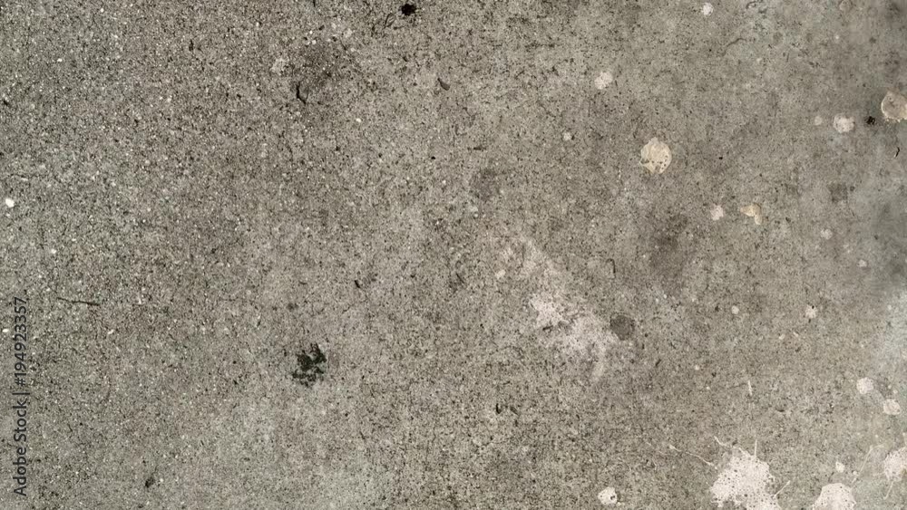 Concrete Paint Splatter Texture.Sidewalk splats animated loop for backgrounds or overlaying as foreground filters to grunge up titles, motion graphics, or give footage an old worn look. Concrete Paint Splatter Texture.Sidewalk splats animated loop for backgrounds or overlaying as foreground filters to grunge up titles, motion graphics, or give footage an old worn look.