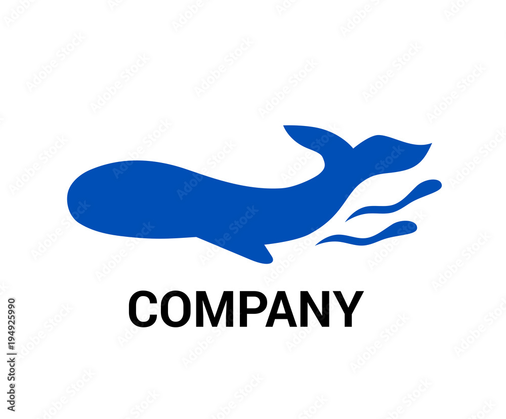 whale logo idea whale logo idea
