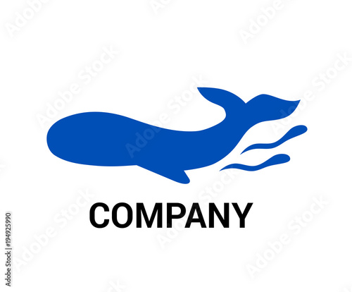 whale logo idea
