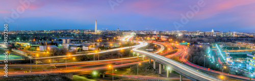 Washington, D.C. city skyline