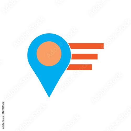 Free Download Run Map Logo icon Design - GFXLoad