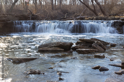 waterfalls in Glen Waterfall Preserves