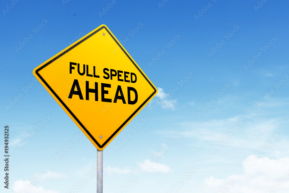 Internet full speed road sign shot over beautiful blue sky. Internet full speed road sign shot over beautiful blue sky.