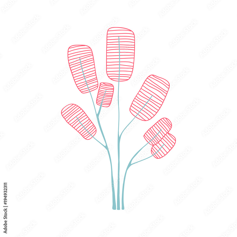 Illustration of flower