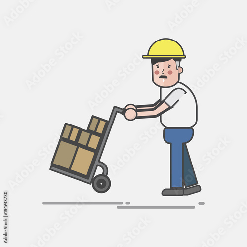 Illustration of logistics service © Rawpixel.com