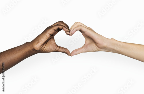 Foto Hand holding variation of object