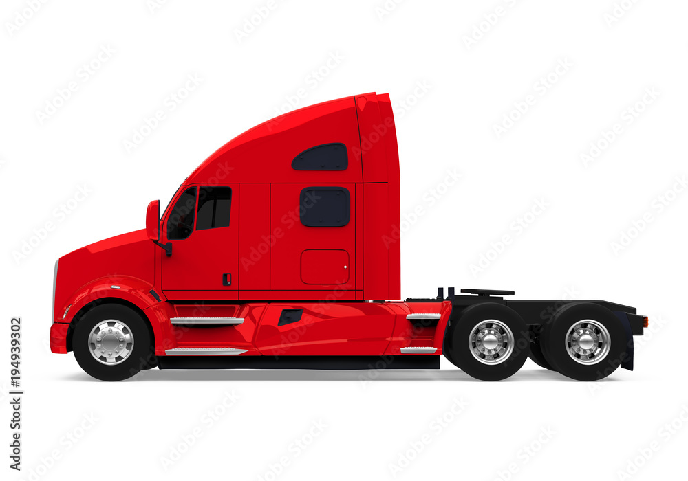 Semi Truck Isolated Semi Truck Isolated