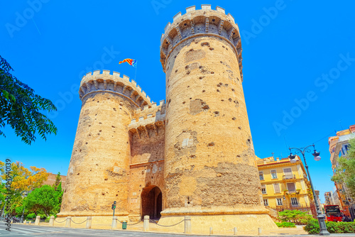 Towers of Quart (Torres de Quart) is one of the twelve gates ,of