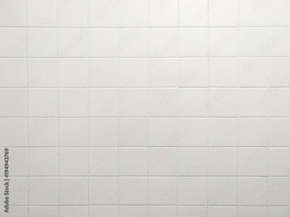 White Tiles on the wall in toilet White Tiles on the wall in toilet