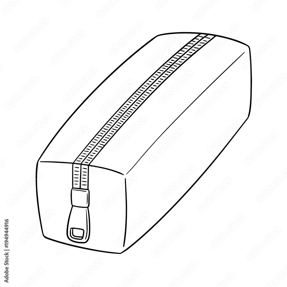 Fotografie vector of pencil case