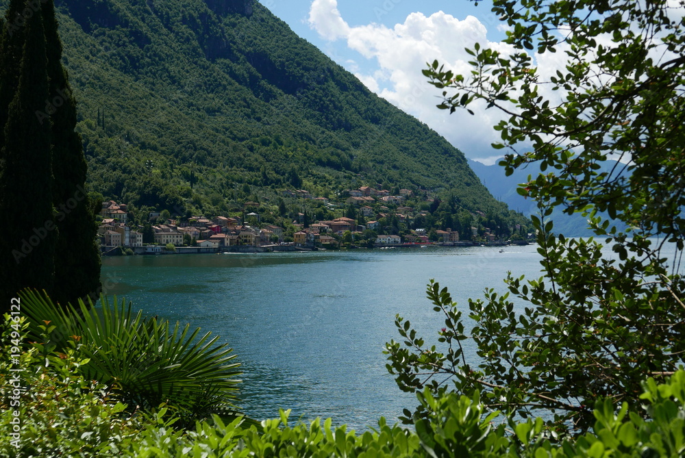 Lake Como view from Villa Cipressi