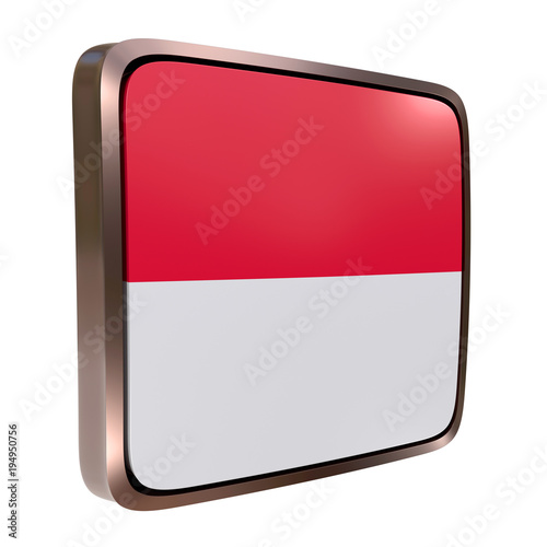 Indonesia flag icon Free Download Indonesia flag icon - GFXLoad