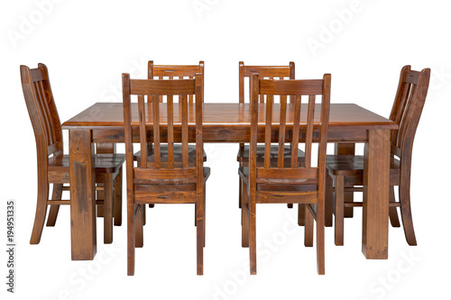 Complete Timber Dining Setting