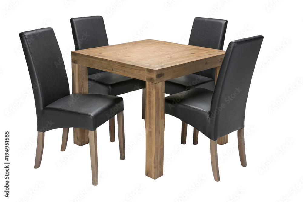 Fototapeta premium Timber Dining Settings