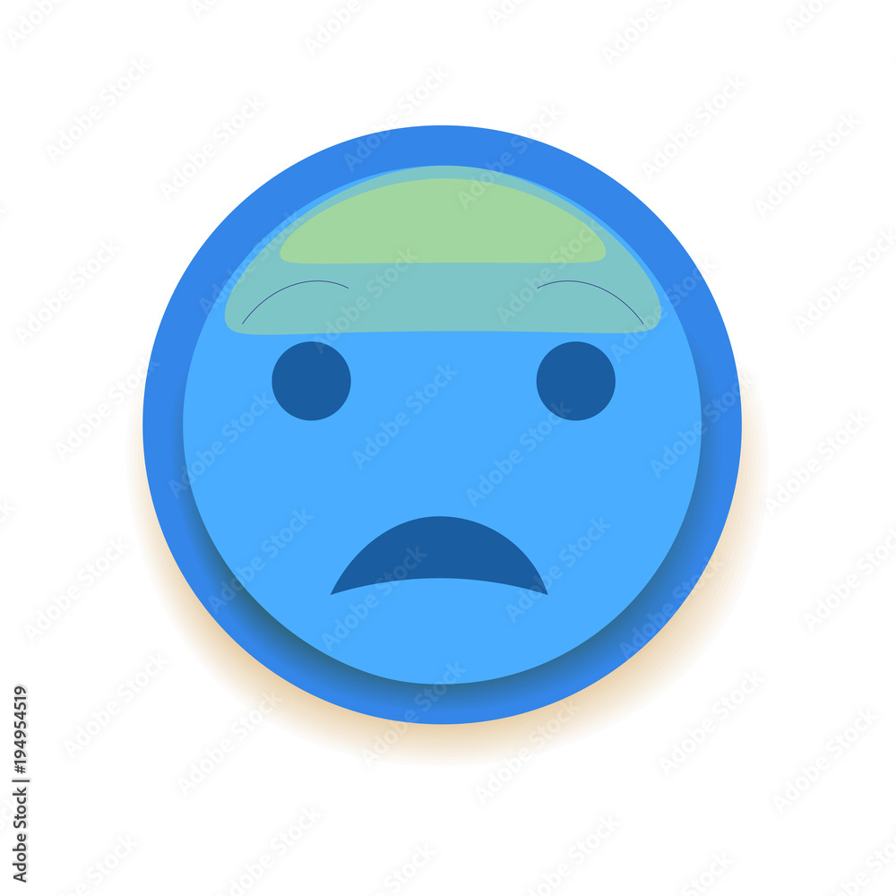 Emodji Icon. Emoticon for chat, messages,web. Isolated vector illustration Emodji Icon. Emoticon for chat, messages,web. Isolated vector illustration
