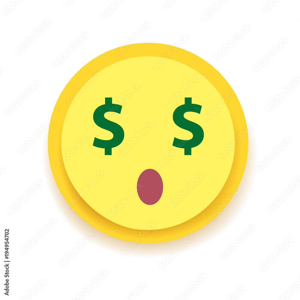 Emodji Icon. Emoticon for chat, messages,web. Isolated vector illustration Emodji Icon. Emoticon for chat, messages,web. Isolated vector illustration