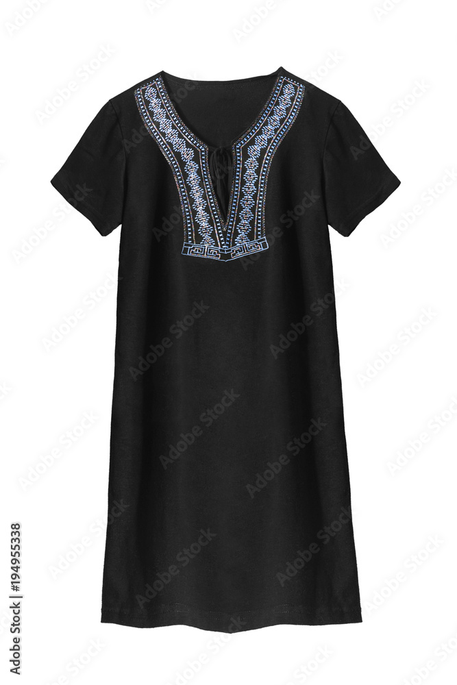 Black dress isolated Black dress isolated