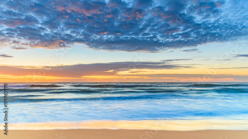 Vibrant Sunrise Seascape
