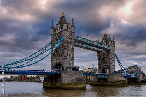 Tower Bridge in London  UK.