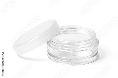 Transparent Container For Cosmetic Products