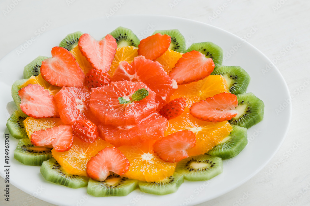 healthy fruit plate healthy fruit plate