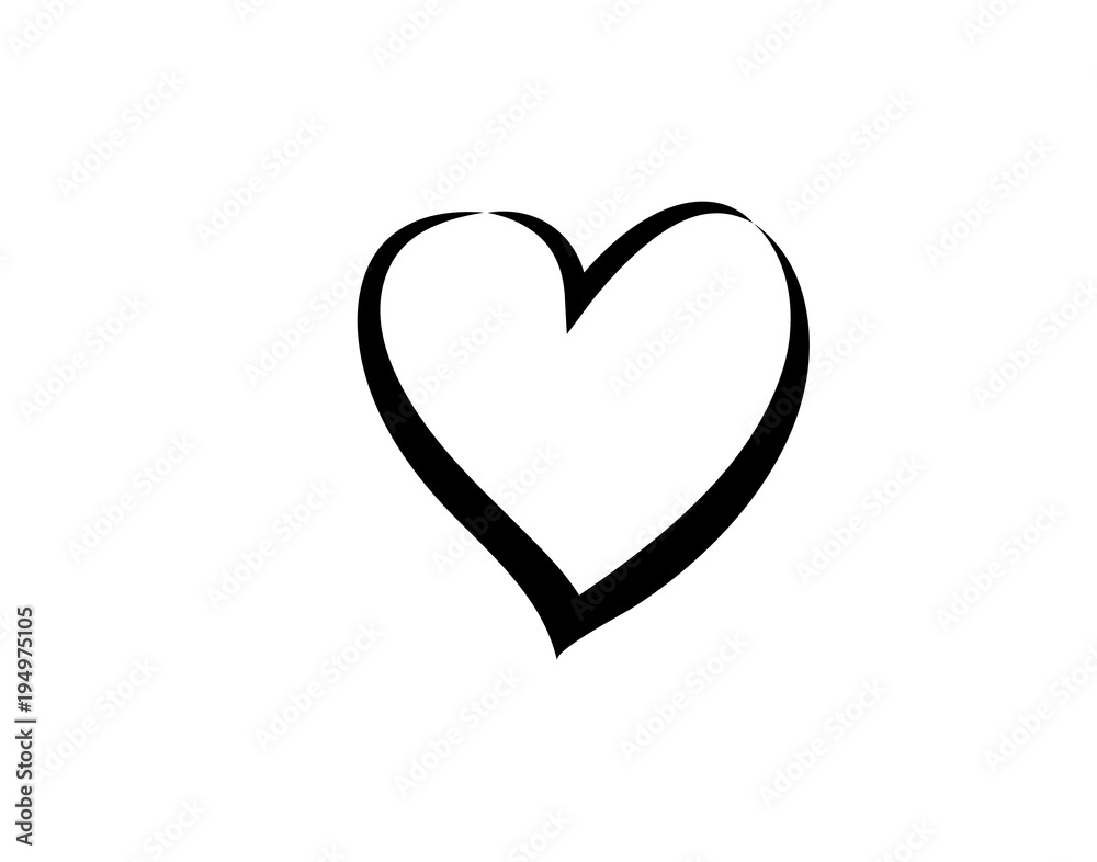 Love heart Shape icon