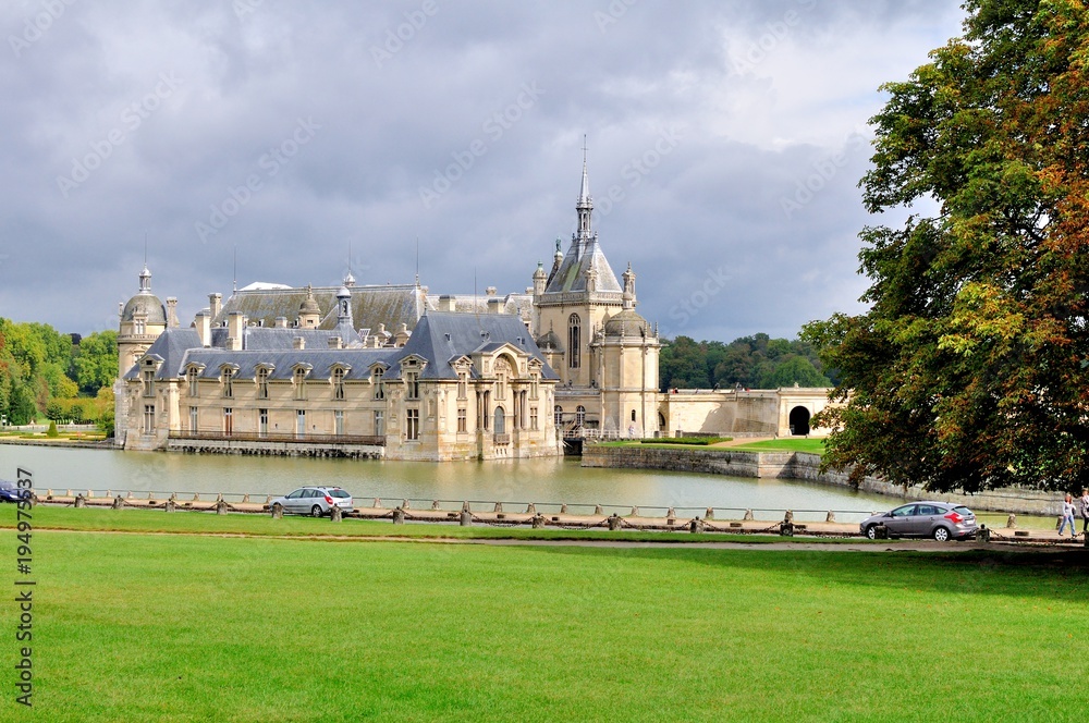 Le château de Chantilly , France