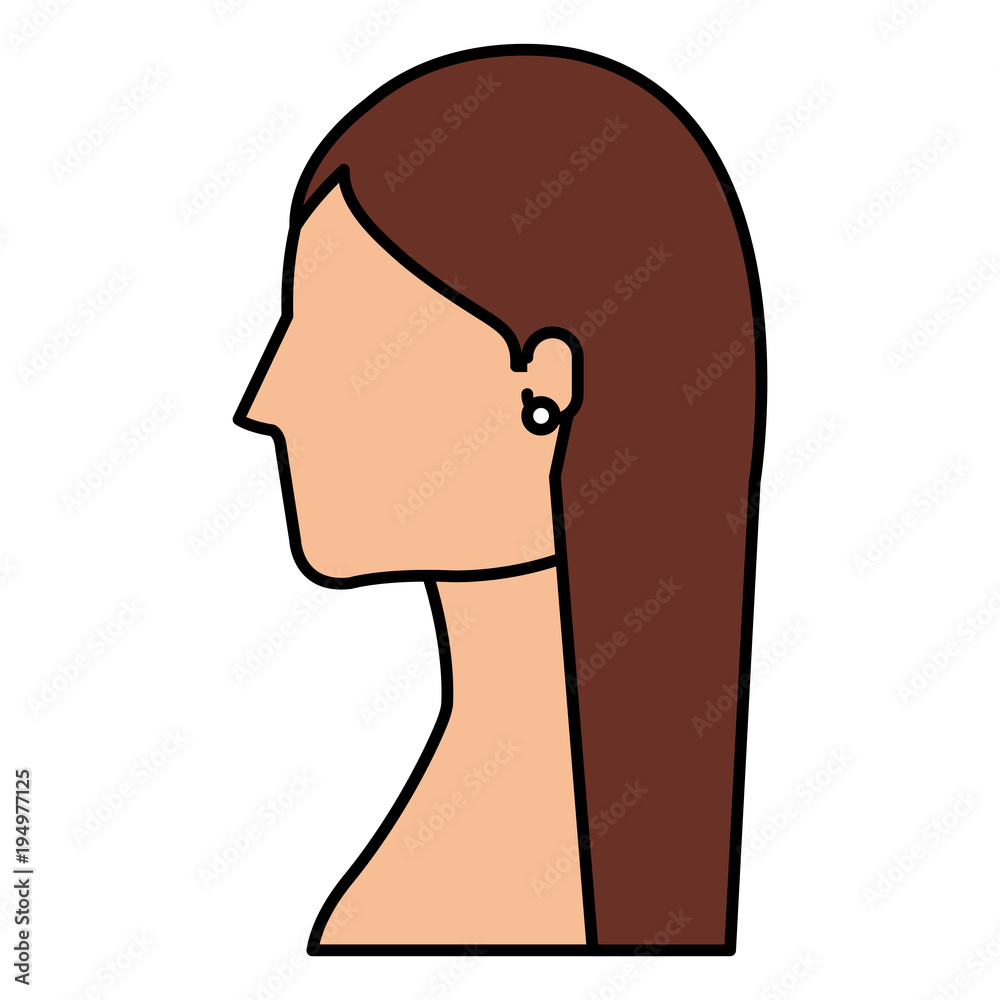 beautiful and young woman shirtless character vector illustration design beautiful and young woman shirtless character vector illustration design