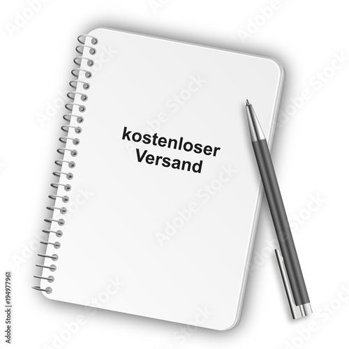 Notizblock Hochformat 05 - kostenloser Versand
