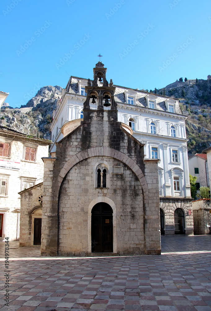 Small Orthodox Church in Kotor, Montenegro