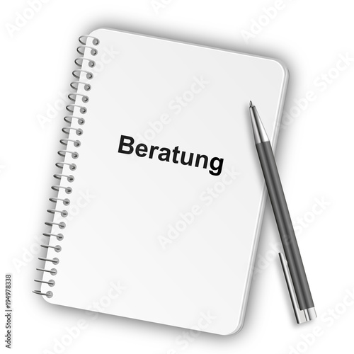 Notizblock Hochformat 05 - Beratung