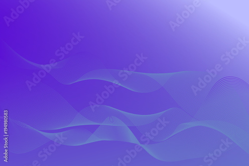Abstract Design Creativity Background of Blue Waves, Vector Illustration EPS10
