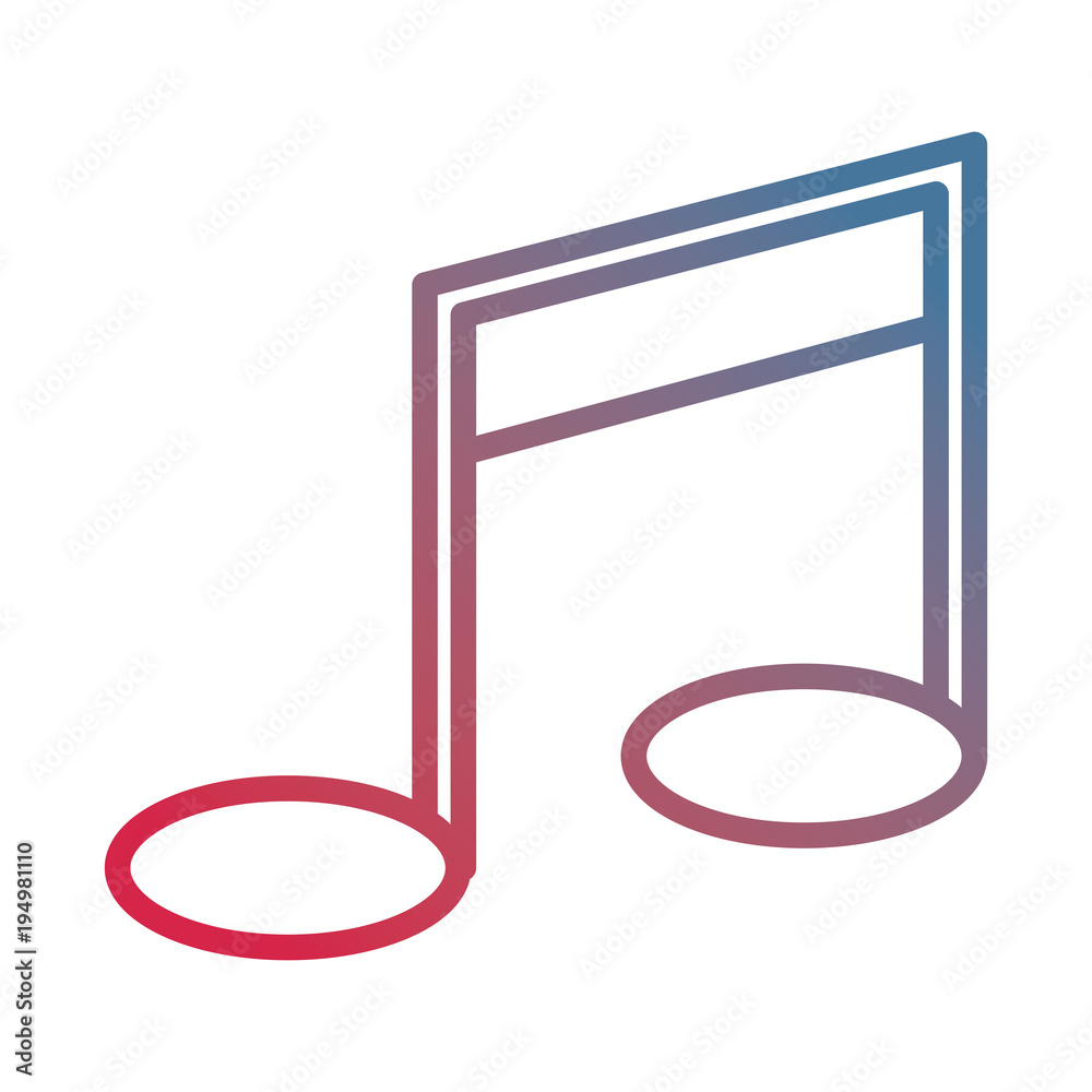 music note isolated icon vector illustration design music note isolated icon vector illustration design