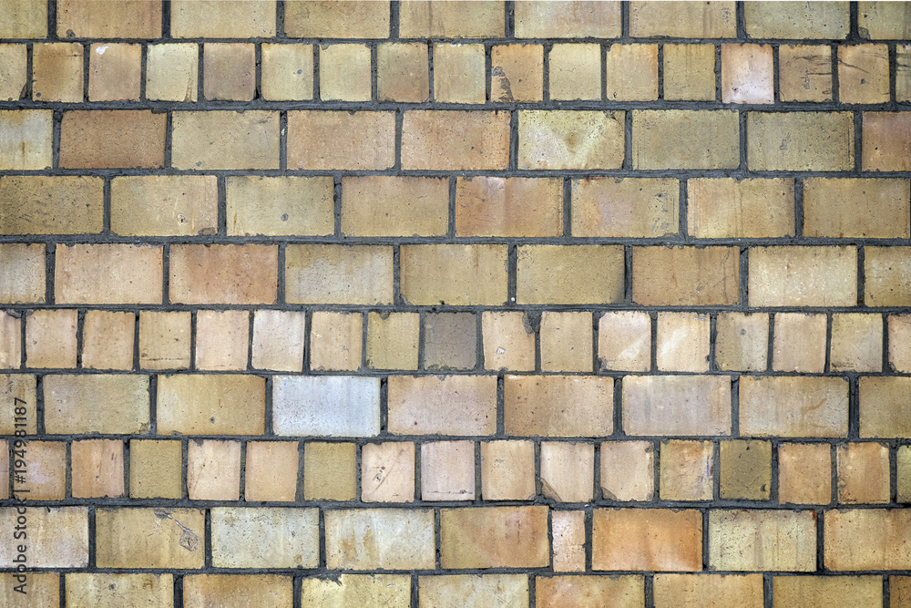 Background of a tiled wall of old russian five-story building Background of a tiled wall of old russian five-story building