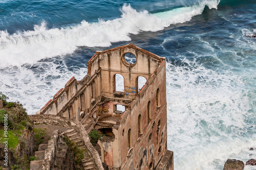 Teneriffa - Ruine der Casa Hamilton bei Los Realejos
