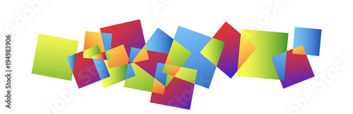 sfondo, quadrati, fantasia, intersecati, 