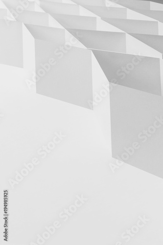 Wallpaper Mural White rhombus for abstract geometric background Torontodigital.ca