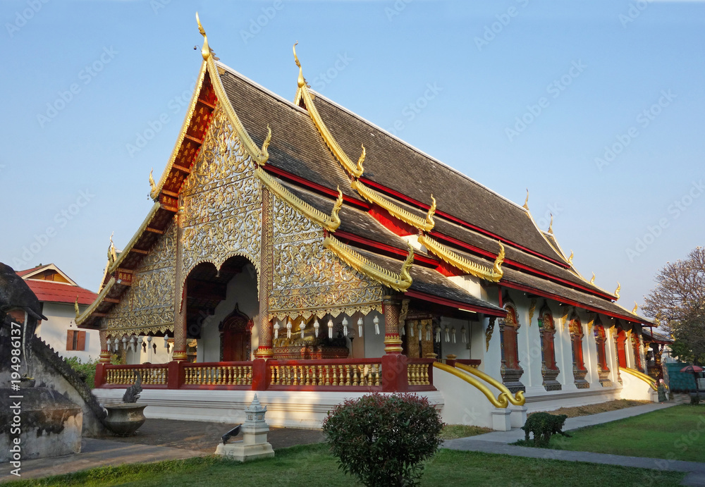 Fototapeta premium Wat Chiang Man Temple ,Chiang Mai City , Thailand