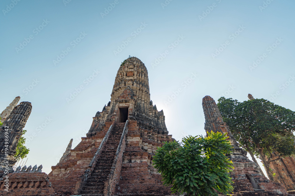 Thailand Ayutthaya  Wat Chai Wattanaram