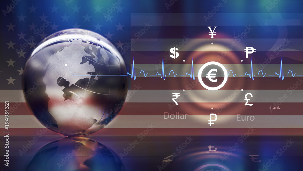 Fototapeta premium Euro currency concept