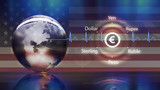 Euro currency concept