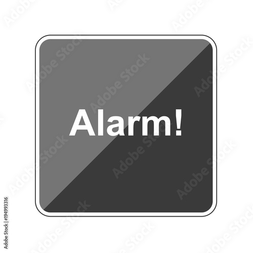 Alarm - Reflektierender App Button