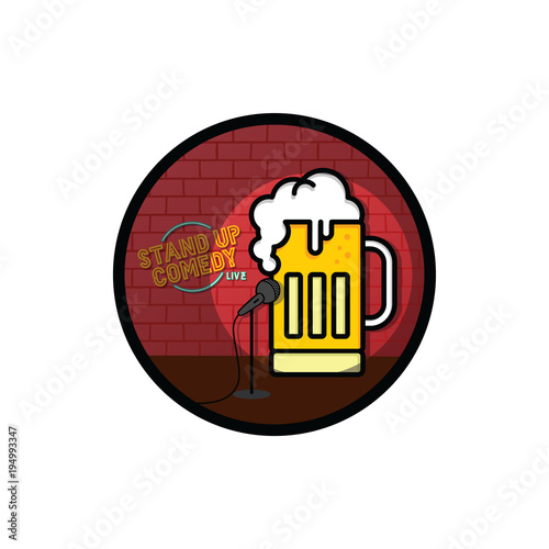 stand up comedy beer theme