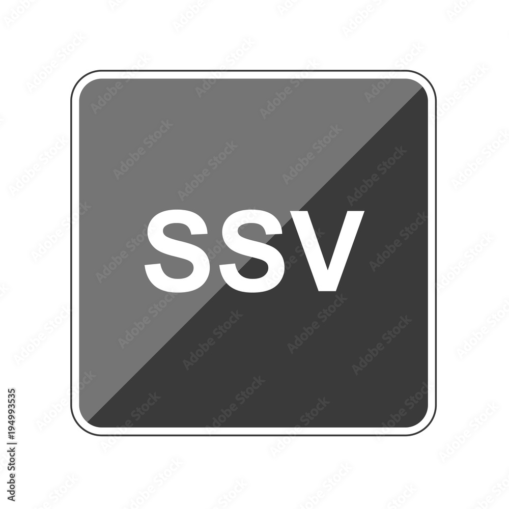 SSV - Reflektierender App Button SSV - Reflektierender App Button