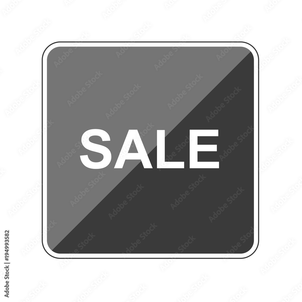 Sale - Reflektierender App Button Sale - Reflektierender App Button