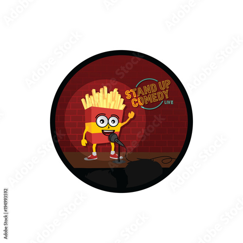 stand up comedy french fries open mic
