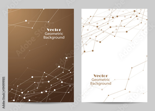 Modern brochure cover design